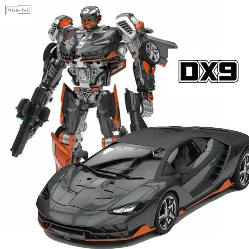 Робот-трансформер F1 DX9 K3 LA HIRE Hot Rodimus Phantom основной цвет фигурка деформация сплава Модель автомобиля подарки