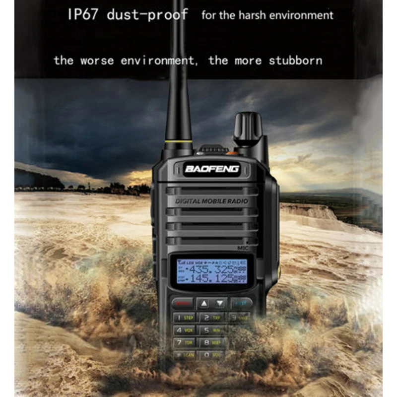 Baofeng UV-9R Plus 15W Walkie Talkie High Power Long Range 2 Way Radio Waterproof IP67