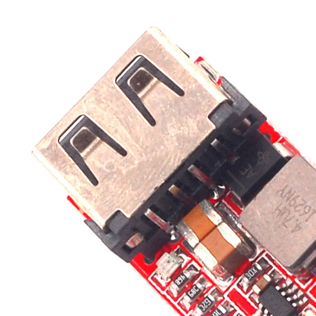 Эффективность 97.5% dc-dc понижающий модуль 6-24V12V24V до 5V3A Автомобильный USB телефон зарядное устройство Автомобиль понижающий модуль