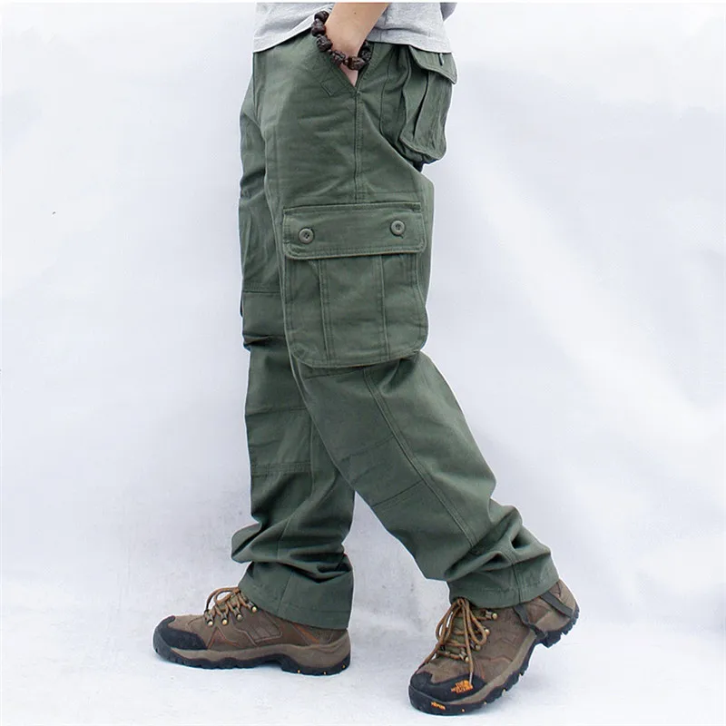 Buy AKARMY Men's Hiking Pants Casual Camoue Multi-Pocket Cargo Work Pants  Online at desertcartINDIA