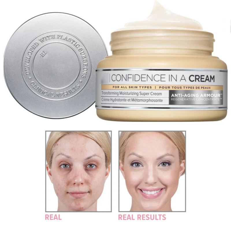 confidence in a cream