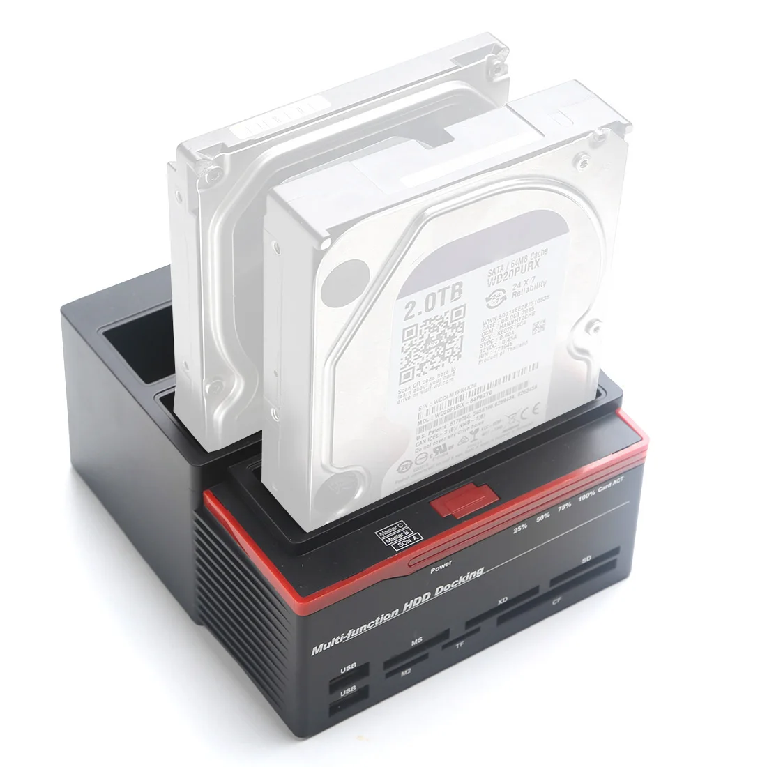 2," /3,5" USB 3,0 до 2 SATA порта 1 IDE порт внешний HDD жесткий диск Док-станция кард-ридер USB3.0 концентратор с OTB/OTC