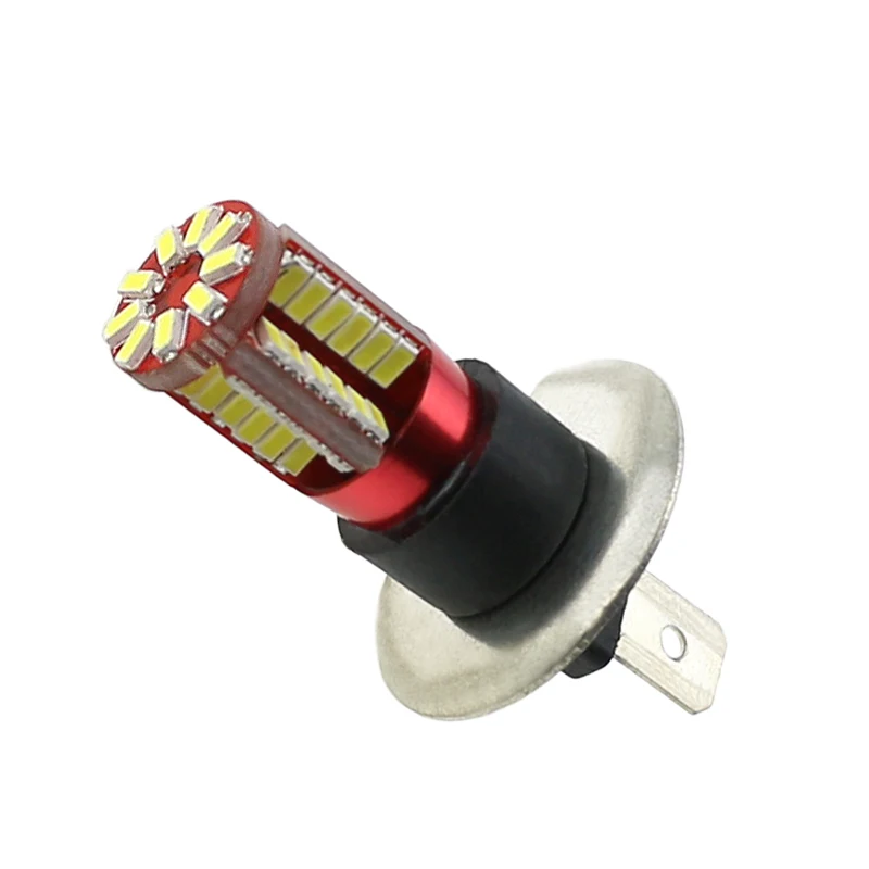 YCCPAUTO 2 шт. H1 светодиодный противотуманный фонарь 3014 57 SMD дневные ходовые огни