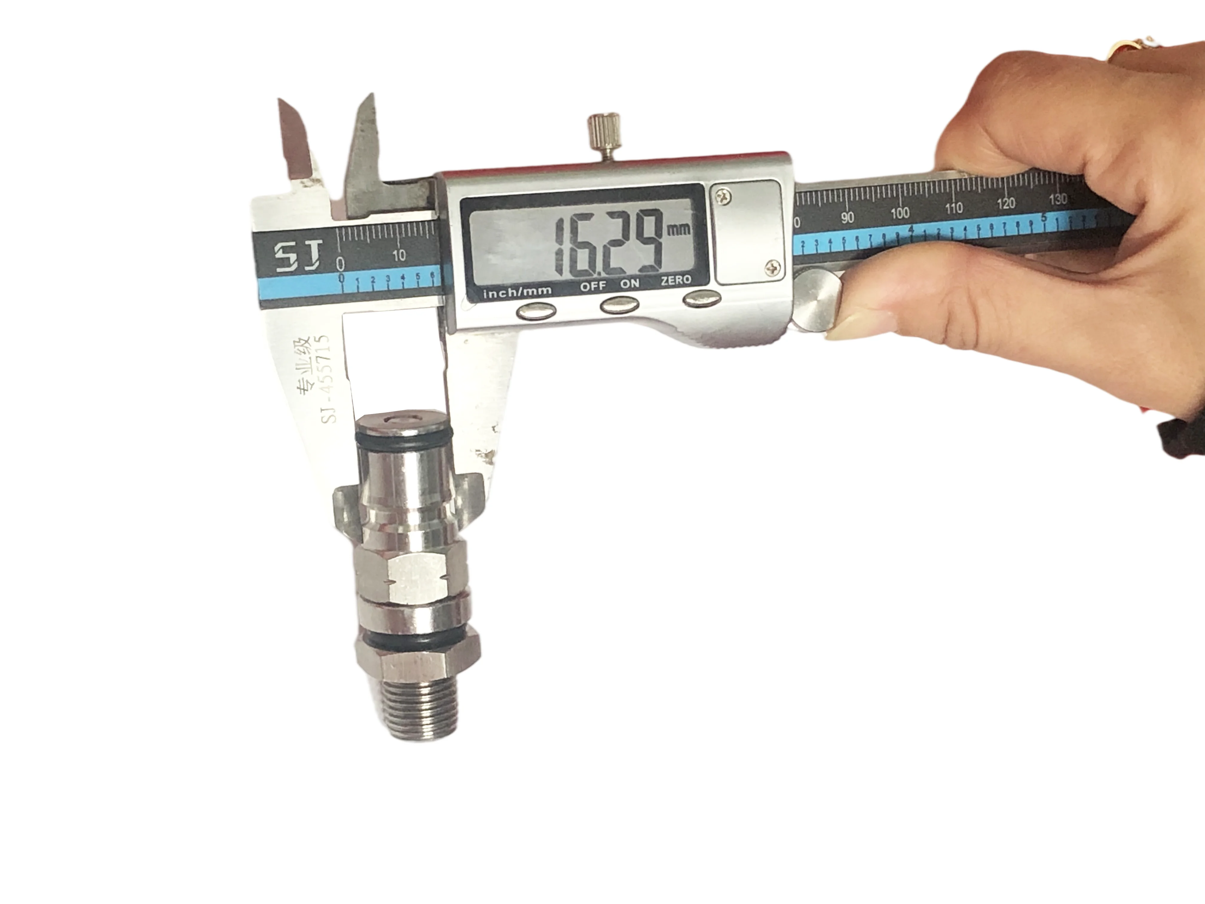KegLand Gas Ball Lock Post with 1/4 Inch BSP Bulkhead Assembly Homebrew