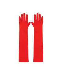 LADIES SATIN LONG FINGER GLOVES PARTY DRESS PROM EVENING WEDDING 2022