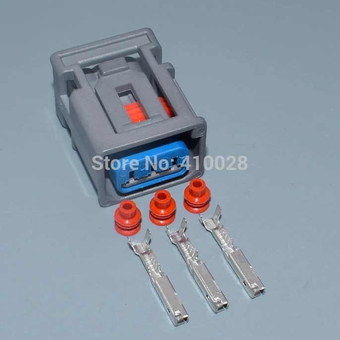 Shhworld Sea 3 Pin/Way 2,2 мм катушка зажигания высокое напряжение разъем для Ford Focus катушка Honda 1W7T-14A464-MA левый и правый - Название цвета: 1set right