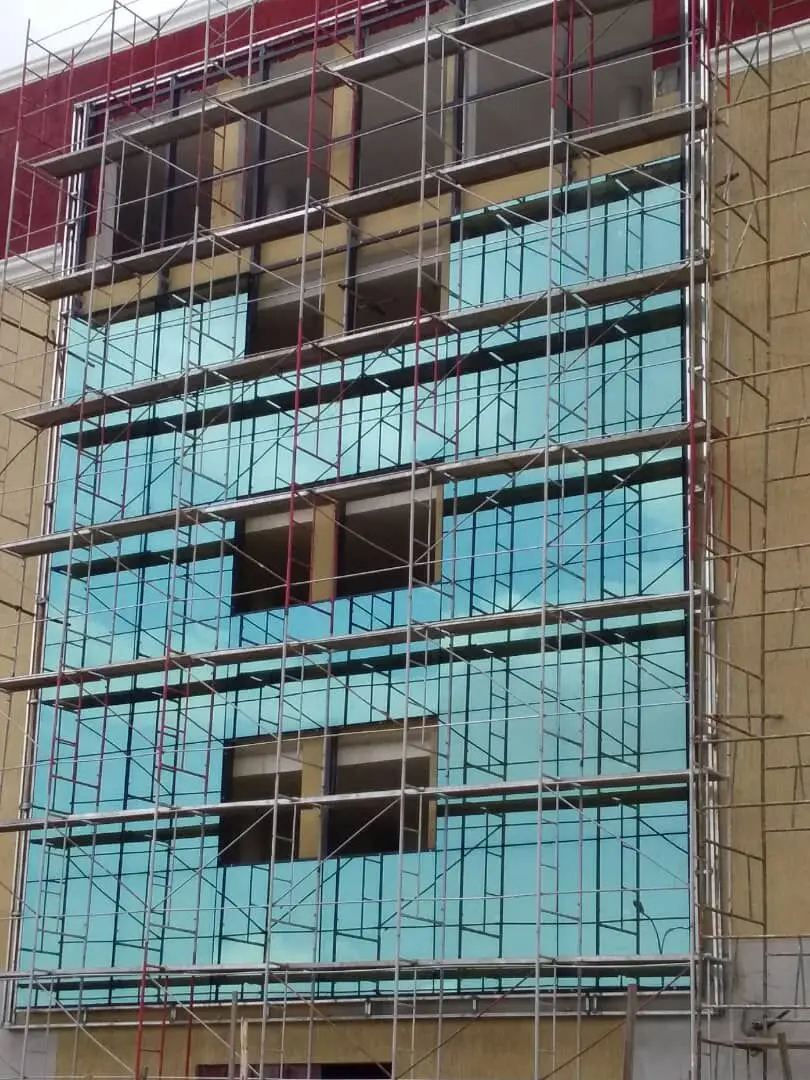Heat Insulation Aluminium Frame Curtain Wall