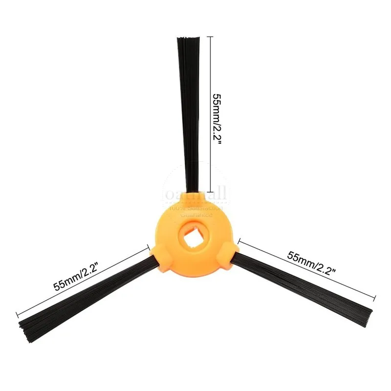 Cecotec Conga Excellence 990 5040 Eufy RoboVac 11C iboto aqua V710 ECOVACS Deebot 500 N79S N79 N79W용 PC 사이드 브러시