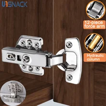 

Cabinet hinge 304 stainless steel hinge kitchen hydraulic soft closing door furniture shock absorption wood furniture hinge