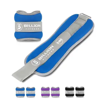 melhor 5 Bilhões De Pesos Do Tornozelo Da Perna Do Braço Da Mão Do Pulso Com Logotipo Reflexivo Para Homens