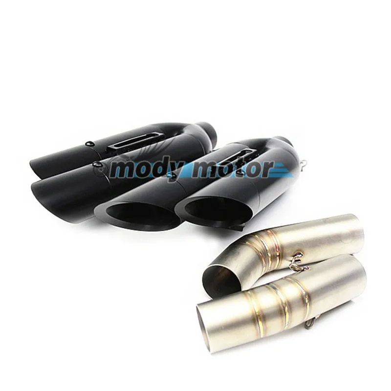 DCT 848 Akrapovic 51 мм Универсальный мотоцикл Выхлопная Модифицированная Муфельная