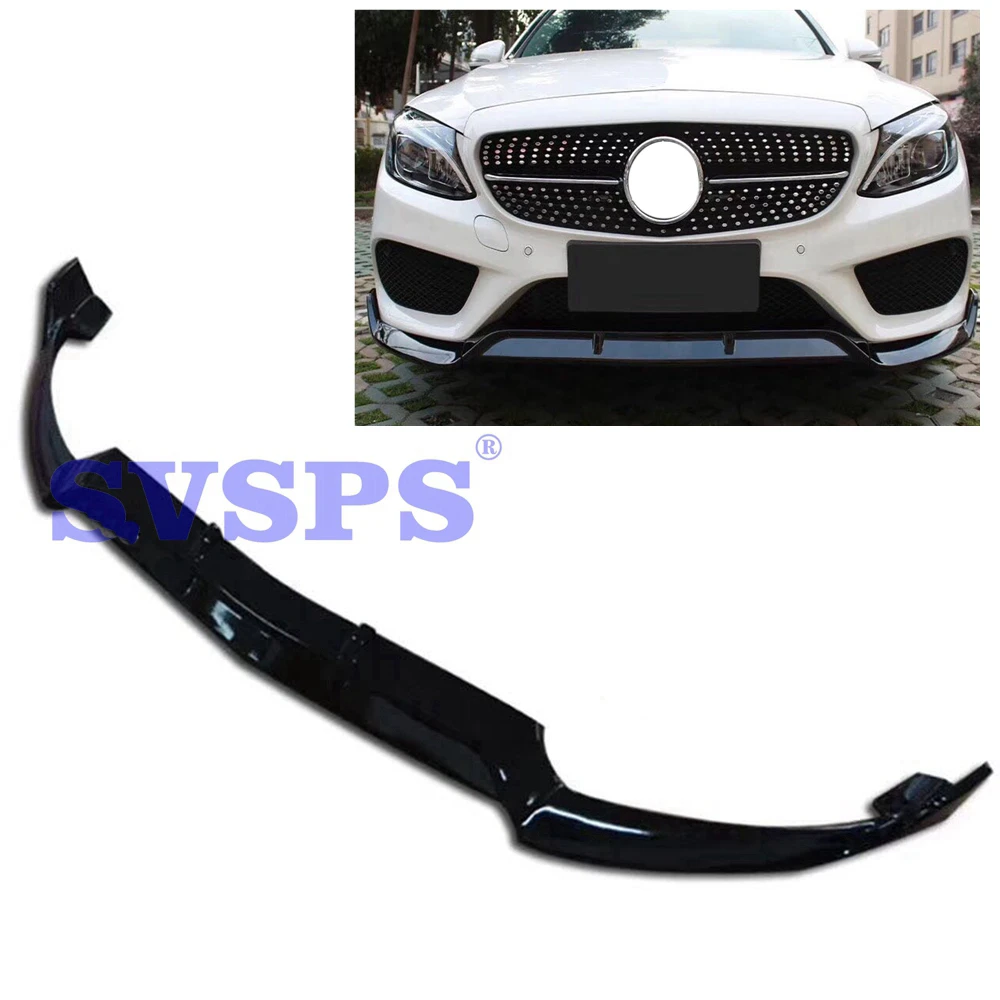 Tuning Vorderen Pp Stossstange Lip Body Kit Fur Brabus Stil Mercedes C Klasse Benz W205 C200 C180 C200 C300 4 Turen 2 Turen Sport Teile Body Kits Aliexpress
