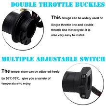 2 шт 22 мм мотоциклетные электрические ручные Теплые ручки с подогревом, горячие ручки, черные