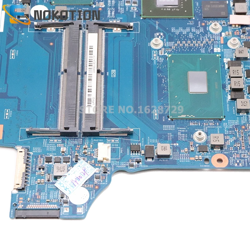 Finest  NOKOTION 14302-1M 448.06B09.001M For Acer aspire VN7-592 VN7-592g Laptop motherboard SR2FP I5-6300H