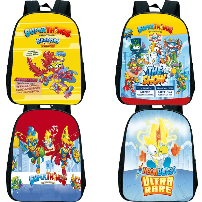 

New Superzings Series 8 Kindergarten Backpack Kids SuperThings School Bags Children Rucksack Boys Girls Cartoon Bookbag Mochila