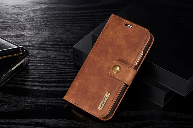 Роскошный Ретро Кожаный чехол для iPhone X XS Max XR 11 Pro Max откидной Магнитный чехол для iPhone 7 8 6S Plus 5 5S SE кошелек слот для карт съёмный корпус