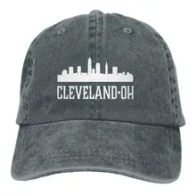 Кливленда Огайо Кепка-тракер в стиле унисекс, Шапки папа Бейсбол Шапки драйвер Кепки