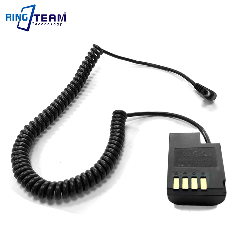 Декодировать DMW-BLF19E Аккумуляторный соединитель ДМВ DCC12 DMWDCC12 5,5x2,5 мм разъем питания постоянного тока для цифрового фотоаппарата Panasonic Камера DMC-GH3 DMC-GH4 DMC-GH5 DMC-G9