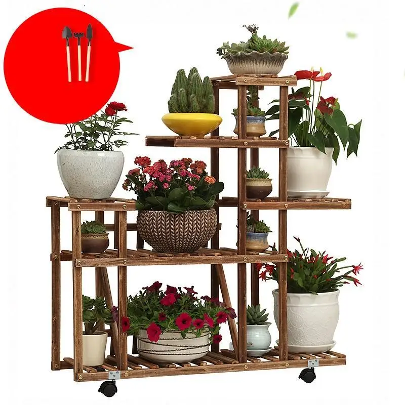 Terraza Balkon Estanteria Para Plantas Huerto Urbano Madera деревянные полки для Dekoration открытый завод стеллаж полка цветок стенд