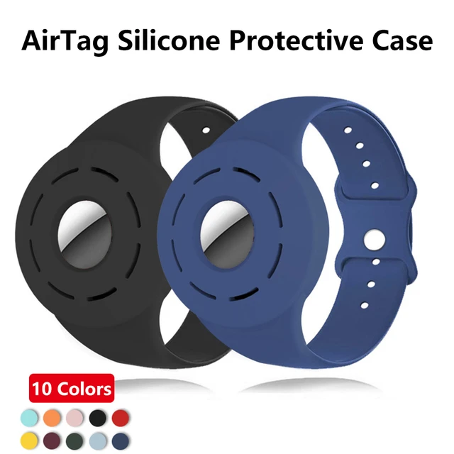 Lot De 5 Housses De Protection Pour Airtag - Sangle En Silicone