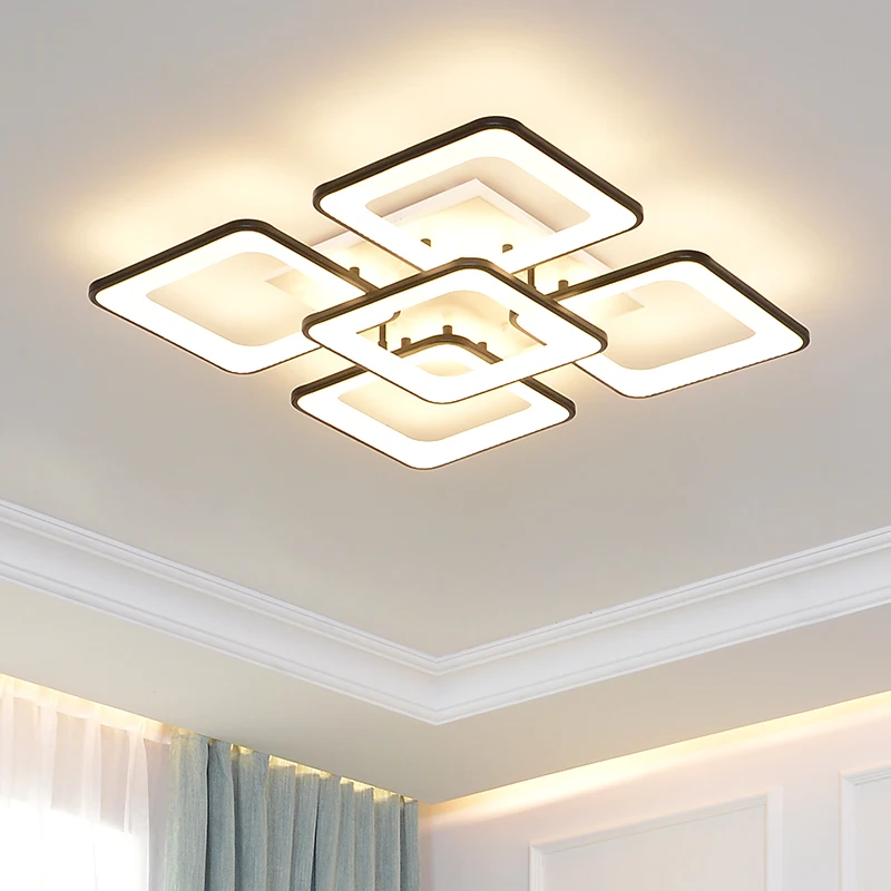 APP phone RC control Modern LED Chandelier Lighting for Living room Bedroom Home lighting fixture Ceiling Chandeliers | Освещение