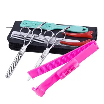 

8Pcs Haircutting Accessories Hairdressing Scissors Flat Scissors for Salon Home Barber
