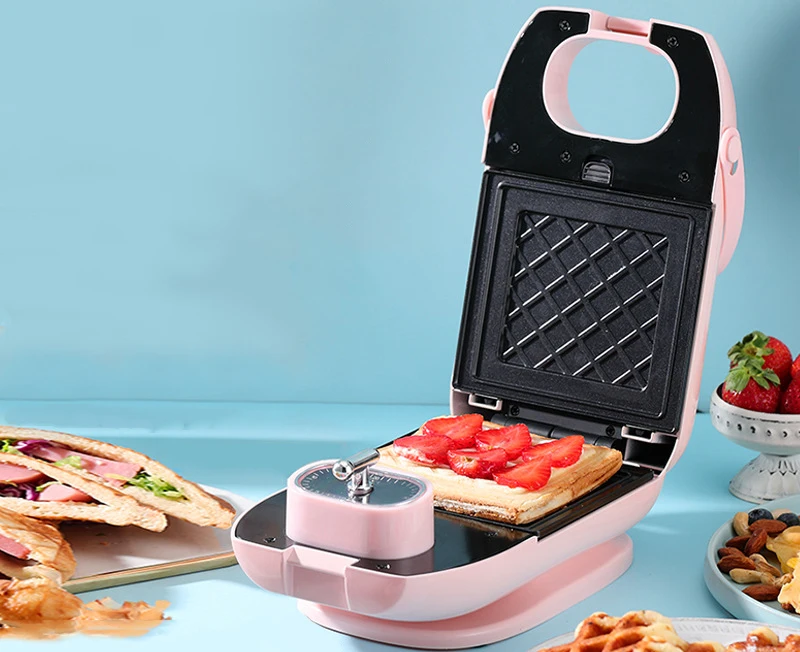 

Toaster Sandwich Maker Net Red Light Food Maker Breakfast Maker Clip Le Waffle Multi-Function Pot Donuts Household