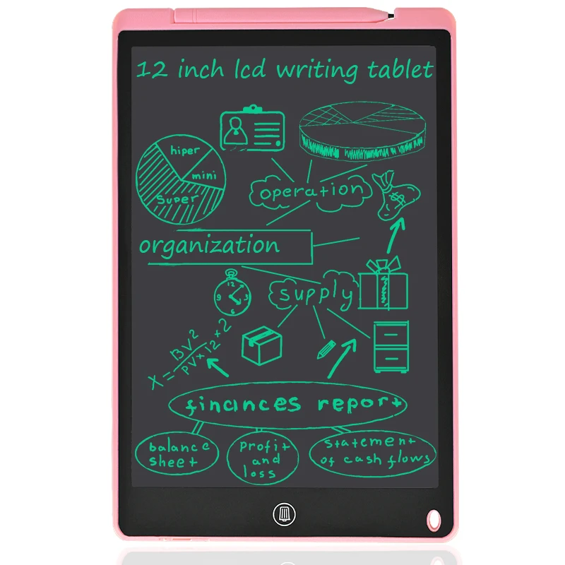 12 Inch and 8.5 Inch LCD Writing Tablets Drawing Board with Colorful Screen Digital Handwriting Notepad Suit for Kids and Adults 14