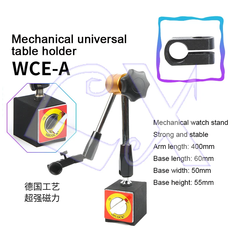 WCE-A мощный универсальный магнитный фотоциферблат индикатор гидравлический
