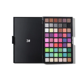 

Hot style plastic box without LOGO54 color eye shadow plate pearl matte non-flying powder easy to color American eye shadow
