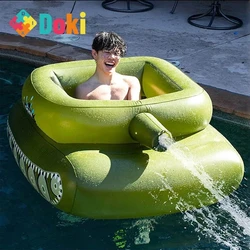 Doki – nouveau réservoir en PVC, cercle de natation, jouet d'extérieur, buse de pulvérisation d'eau, 2021 