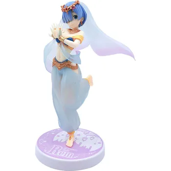 

Re:Zero Starting Life in Another World Aladdin Rem Ram In Arabian Night Ver PVC Anime Ram Rem Figure Collectible Model Toy M3368