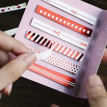 

Mohamm Heart Impluse Series Kawaii Cute Sticky Notes Diary Stationery Flakes Scrapbook Decorative Sticky Notes 60PCS