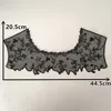 New arrive Black Organza Lace Collar Embroidery Applique Lace Trimming For Sewing DIY Lace Fabric Dresses Accessories Supplies ► Photo 3/5