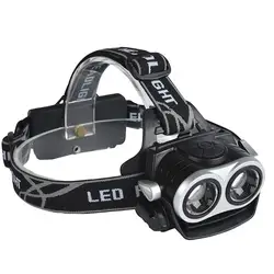 Phare de vélo K77A 1000 Lumens, 2x t6, Zoomable, Focus réglable, pour Sports de plein air 