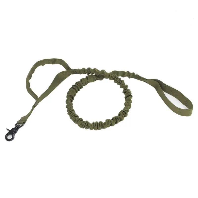 Automatic Retractable Nylon Rope Dog Leash Tactical For Large Dog Heavy Outdoor Leash Duty Coupler