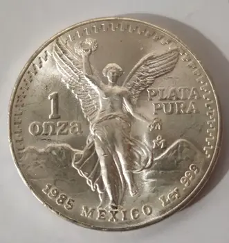 

Mexican Angel Silver Coin Weighs 31: 1 Grams 999 Silver Old 100% Real Silver Original Coins Collectible Coin