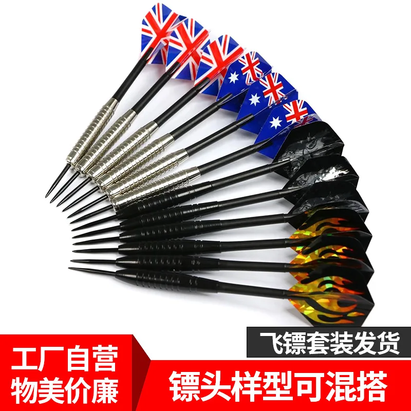 12 шт набор питания Ebay, Amazon 22g бесплатно biao zhen Дартс 155 мм длинные торпеды металлические дротики набор