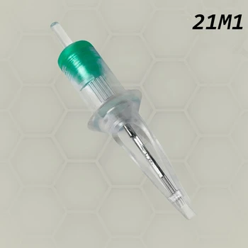 

Professional 4th Generation Standard Transparent 21M1 Tattoo Needle Cartridges (21 Magnums) Wholesale Supply 20Pcs/box