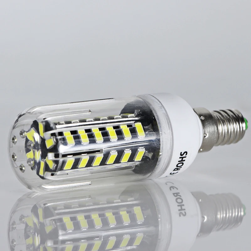 Ampoule led e14 кукурузная лампа светильник 7 Вт супер теплый белый Ac dc 12 В 24 в 36 48 60