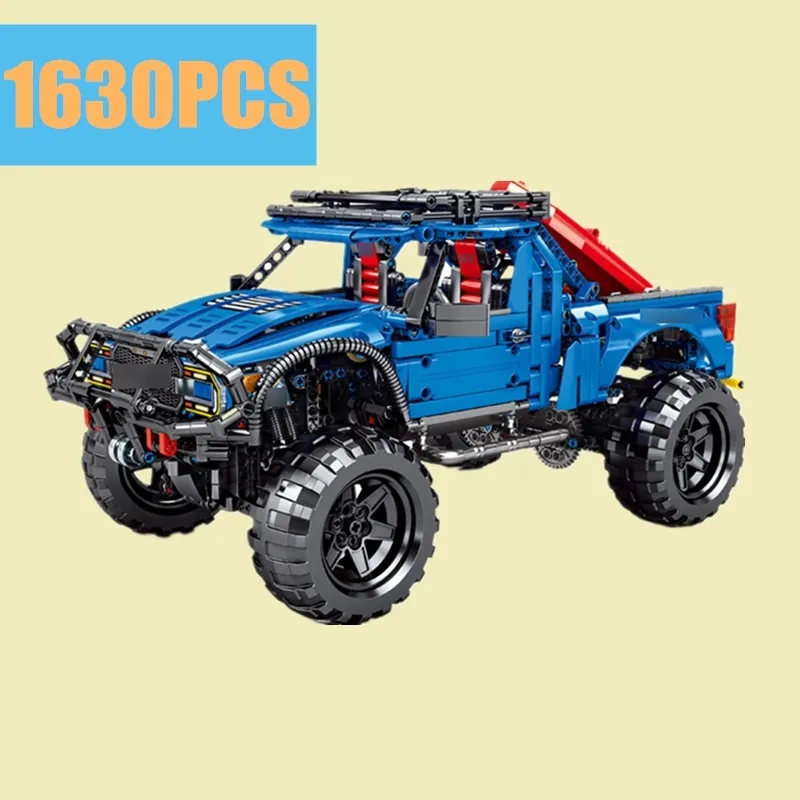 Новый гоночный автомобиль Mustang F 150 Raptor Pickup Fit Technic грузовик городская Модель