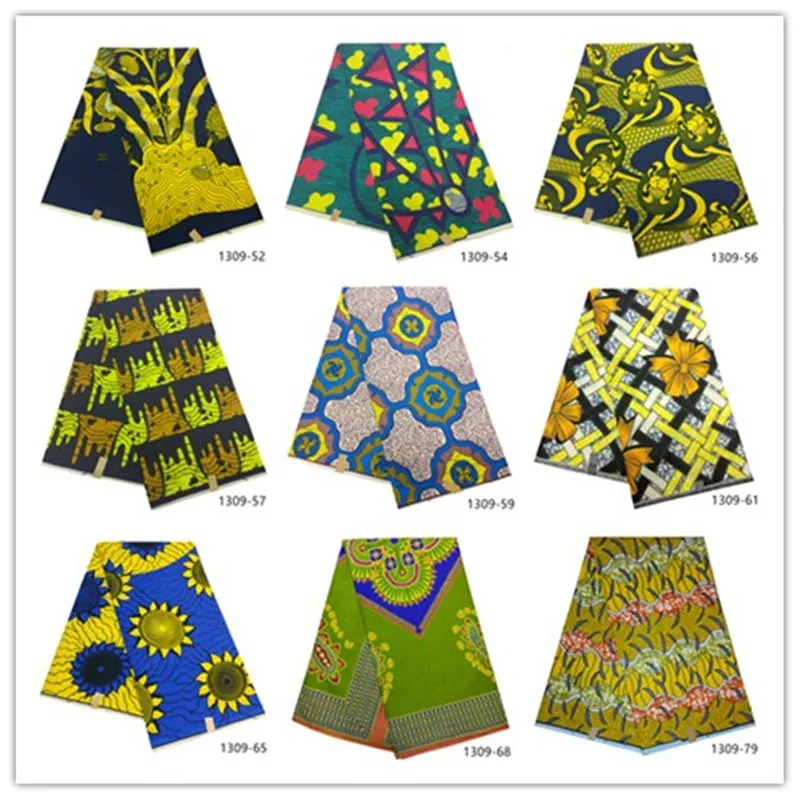 Африканский воск настоящий Анкара ткань последние африканские ткани принт хлопок Pagne Африканский горячий воск 1309