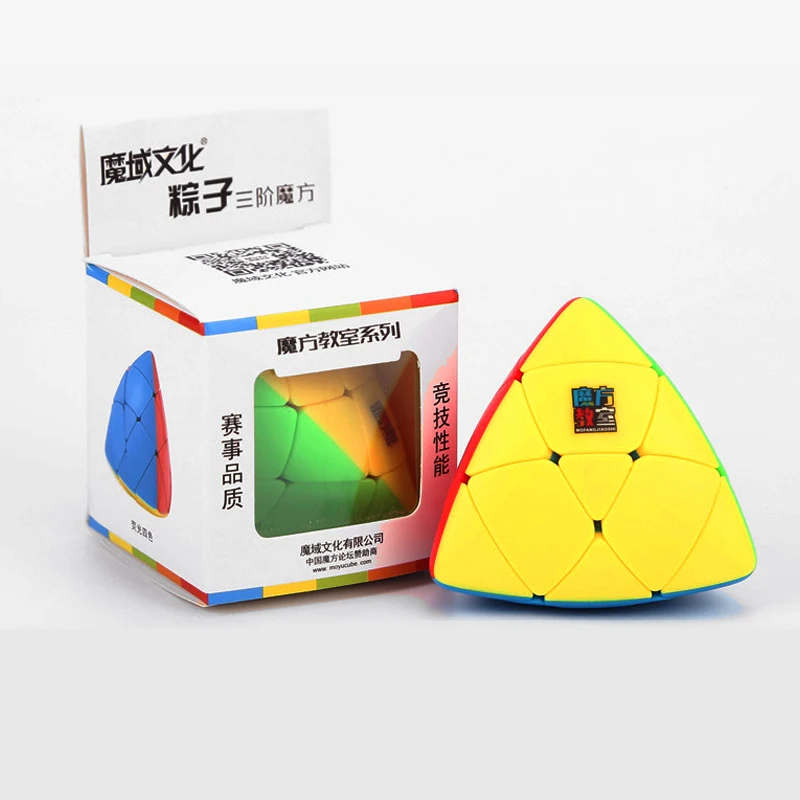 Qiyi Mastermorphix 3x3 головоломка магический куб выпуклая Пирамидка скоростной Куб Профессиональная пираморфикс обучающая игрушка для детей - Цвет: MoYu Rice cube