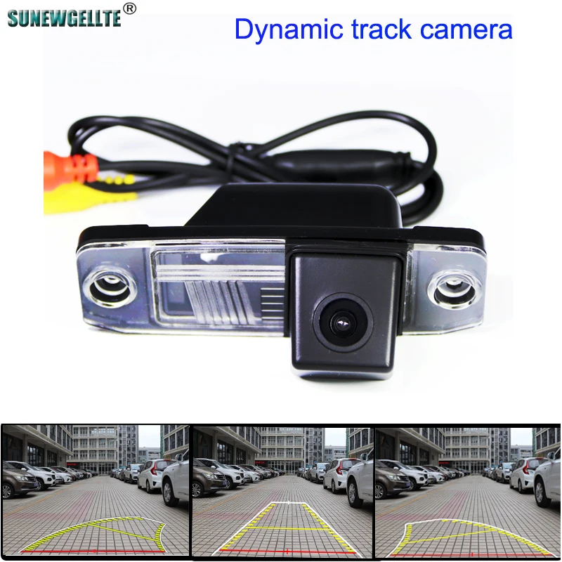 

Dynamic Trajectory Line Car Reverse Rear View Camera for Hyundai Elantra Sonata Accent Tucson Kia Sorento Sportage Carens Opirus