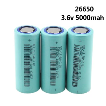 

26650 3.7v 5000mah 26650-50A Rechargeable Li-ion Battery for LED Flashlight Torch Accumulator ICR 26650 lithium battery
