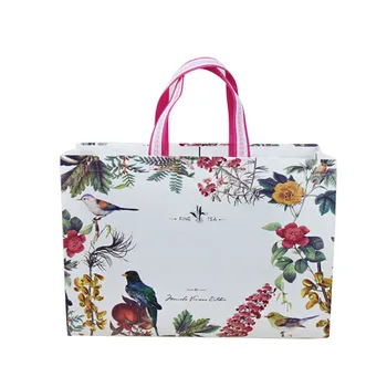 

40PCS / LOT Nonwoven Shopping Bags Tote Bag Environmental Handbag Printing Fashion Shopping Handbag Clothes Bag