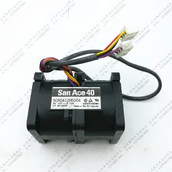 

Sanyo Denki 9CR0412H5D04 Server Cooling Fan DC 12V 0.72A 40x40x56mm 6-wire