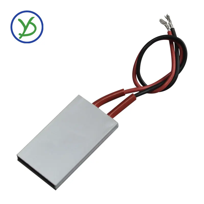 Calentador de la incubadora de huevos termostática, calentador PTC, placa de elemento calefactor de 12V, temperatura constante de 50*28,5mm