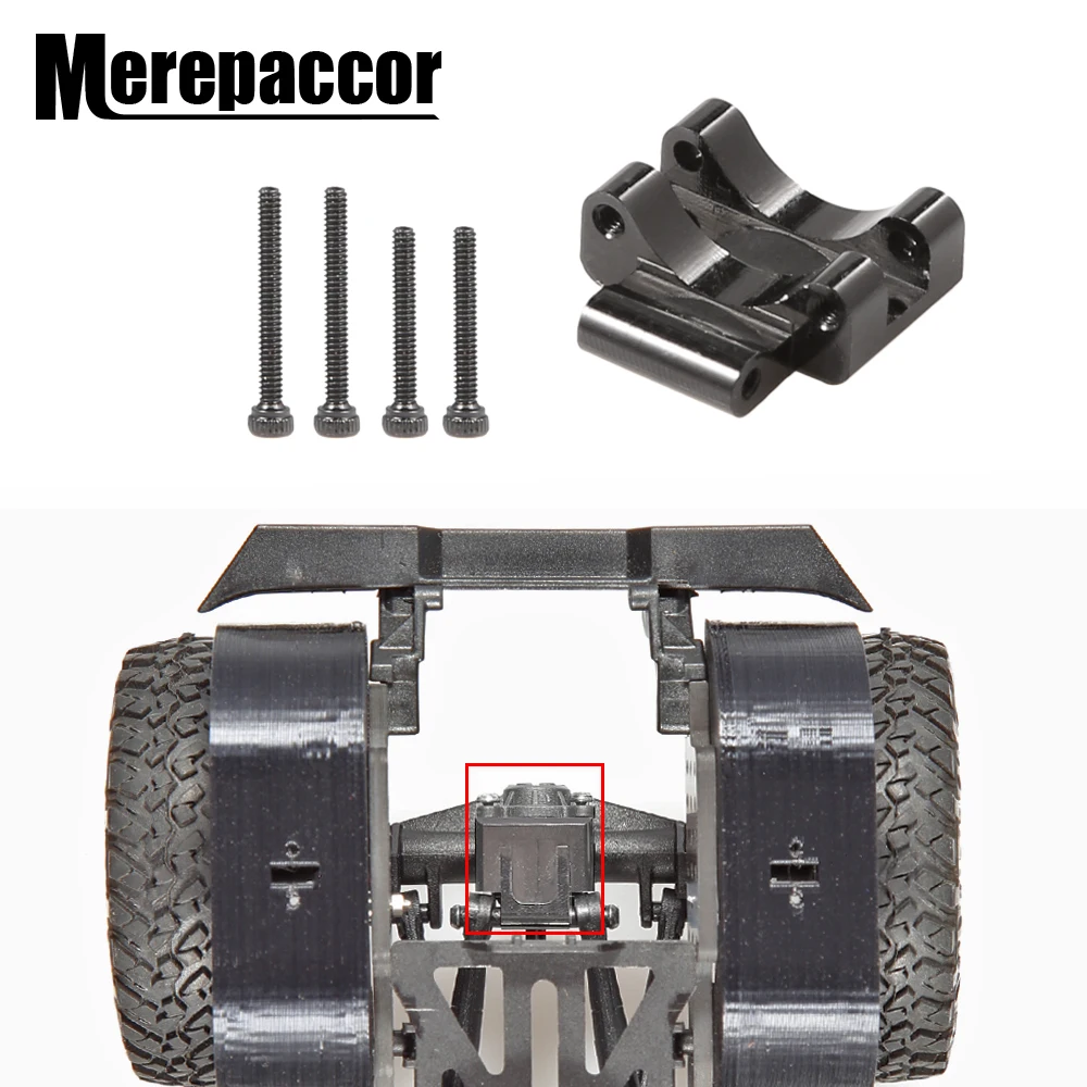 Scx24 Rear Axle Truss Upper Link Mount Aluminum Spare Parts For 124