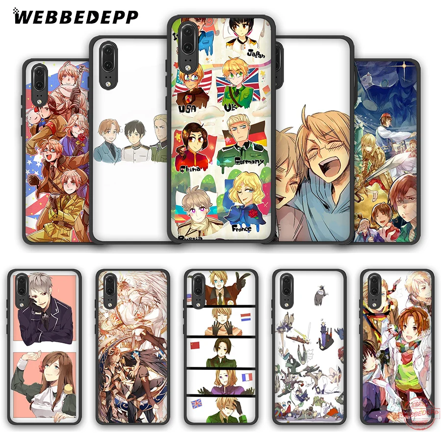 WEBBEDEPP Hetalia Axis Powers Soft Case for Huawei P Smart Z Plus 2018 2019 &amp Y6 Y7 Y9 Prime V20 | Мобильные телефоны и